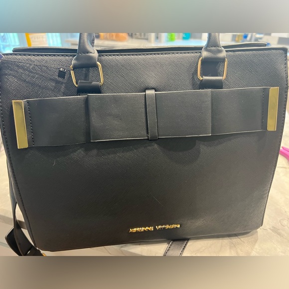 NWT Adrienne Vittadini Oxford Bow Bag - Picture 7 of 7